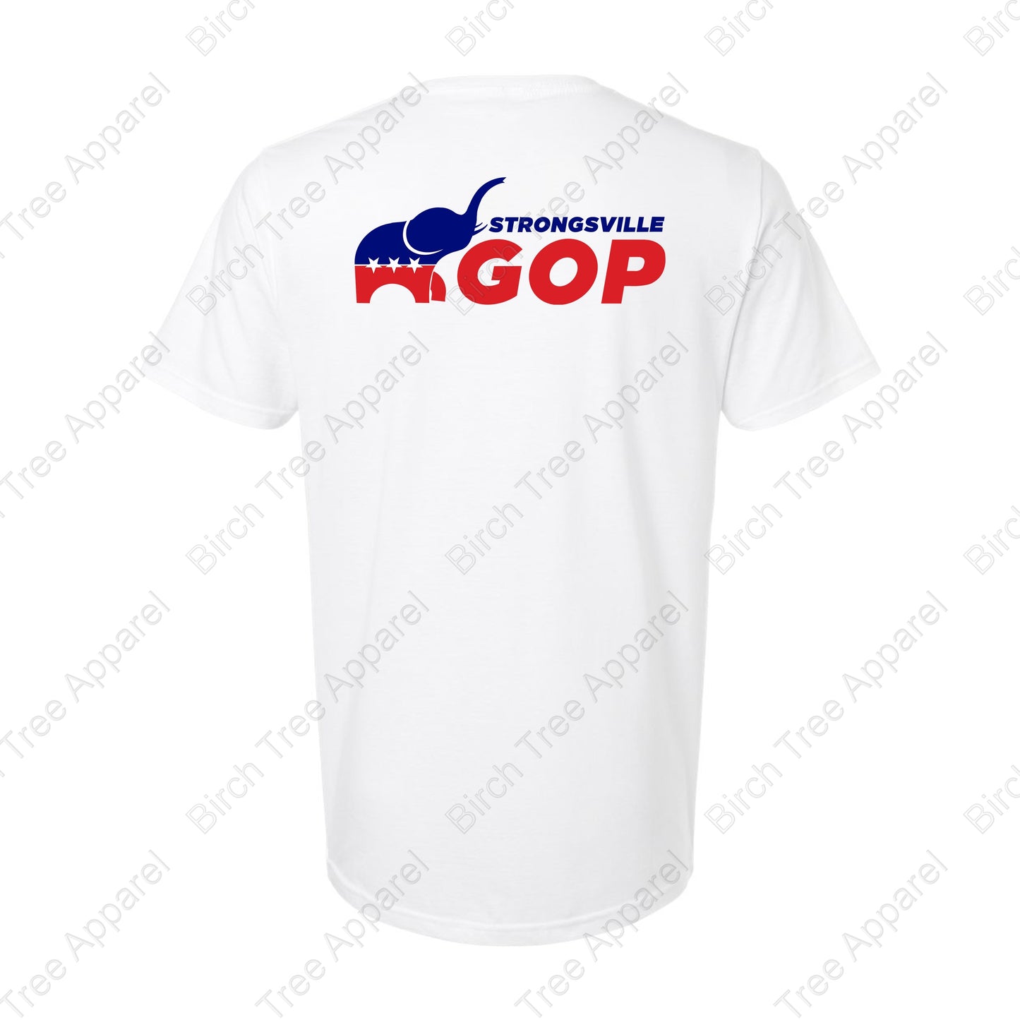 T-Shirt - GOP Elephant w. Strongsville GOP on Back