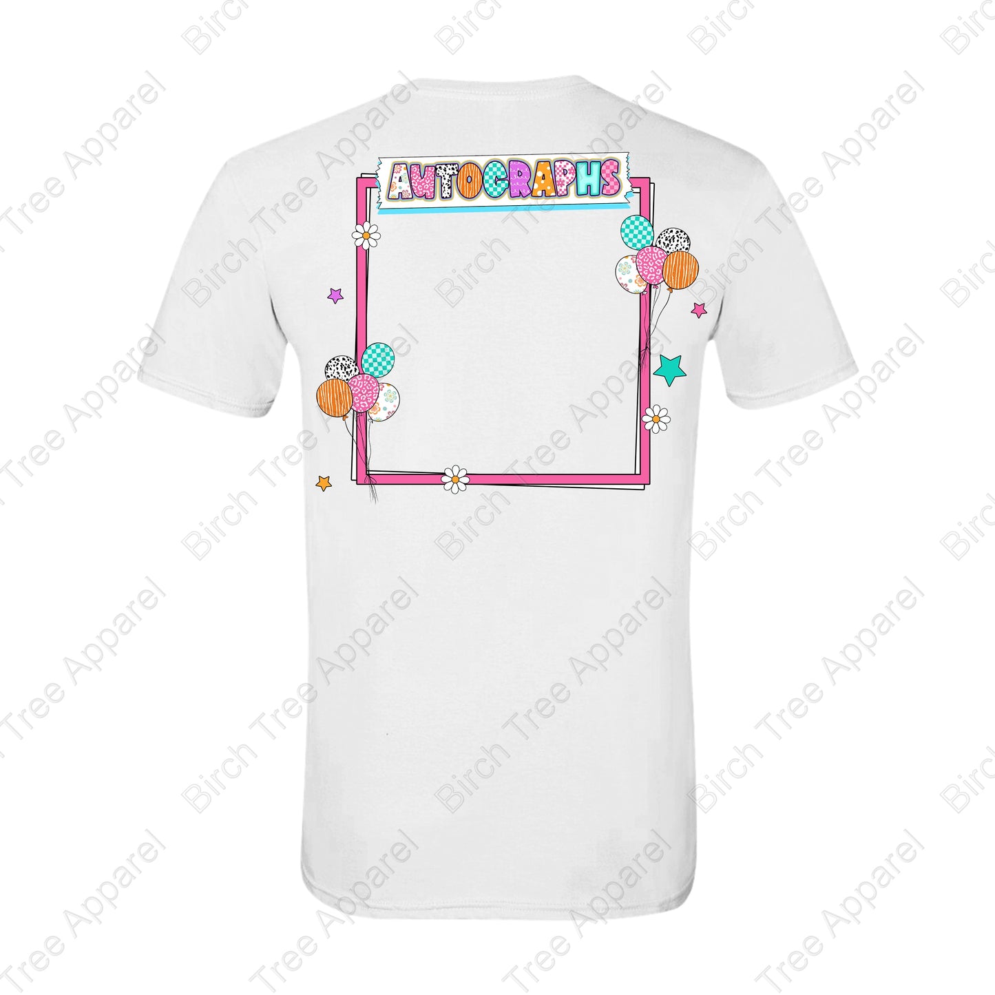 School Autograph Doodle T-Shirt