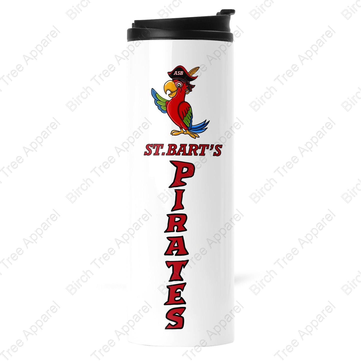 Tumbler (30oz) - St. Barts Pirates w. Parrot OR Pirate