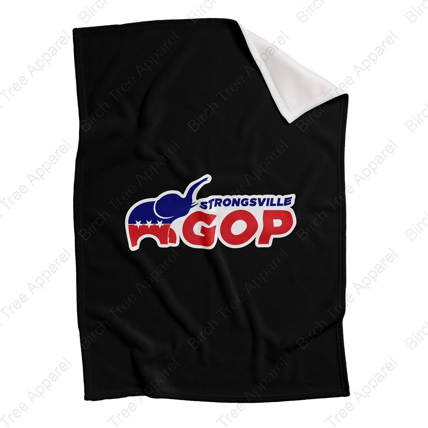 Blanket (Sherpa OR Minky) - Strongsville GOP