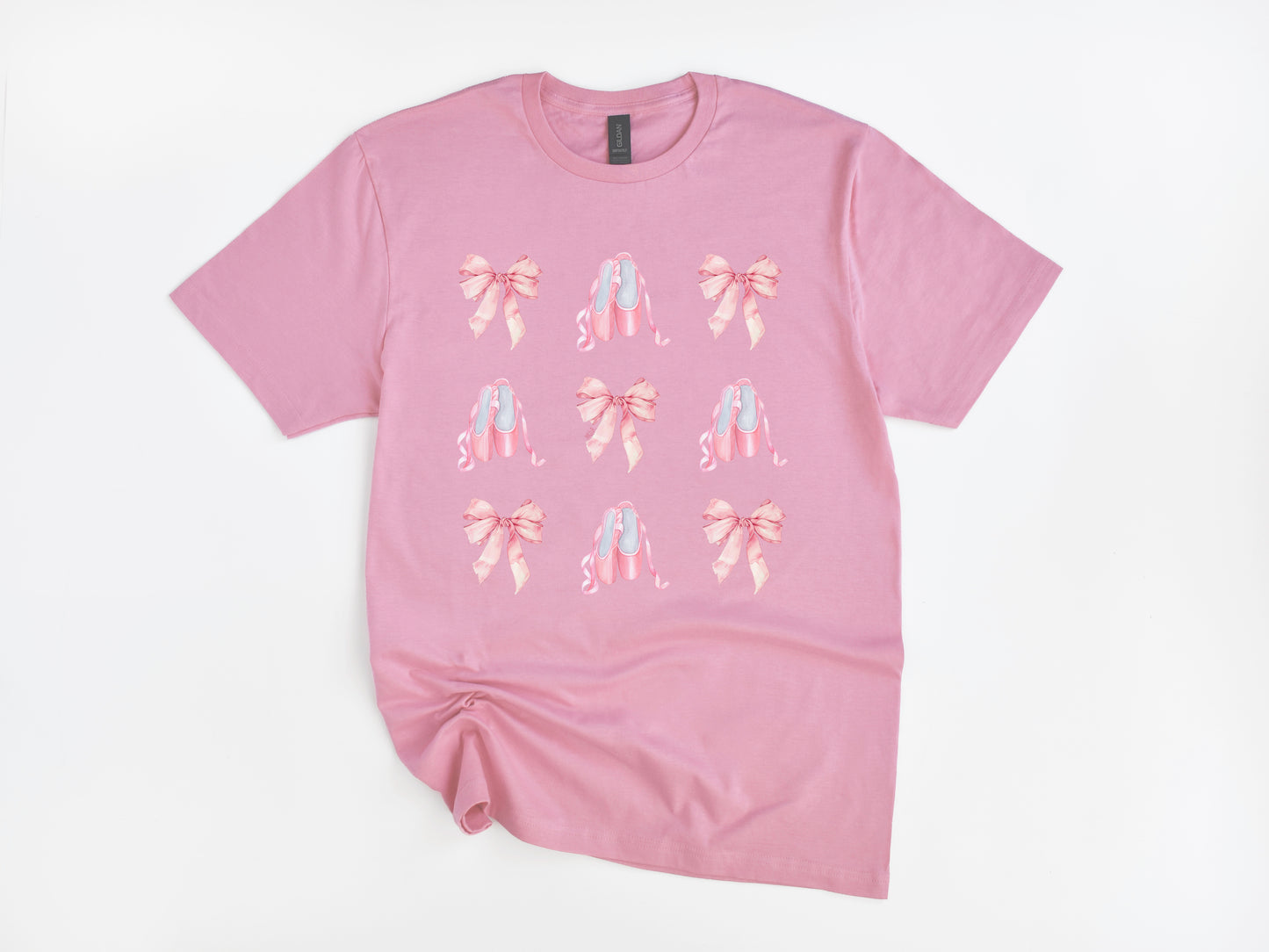 NRDA Bow & Ballerina Slippers T-Shirt