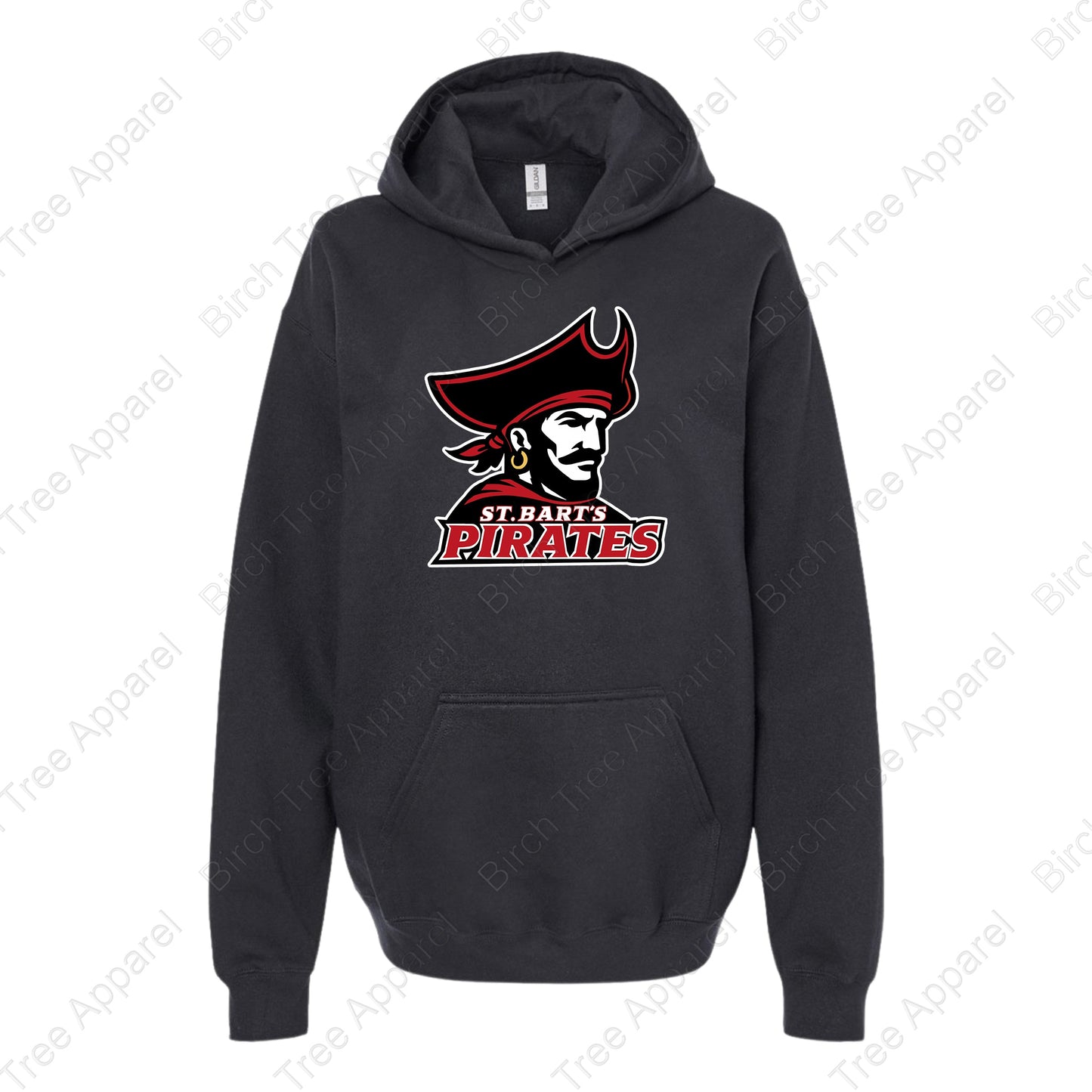 Hoodie - St. Barts Pirate (Youth & Adult)
