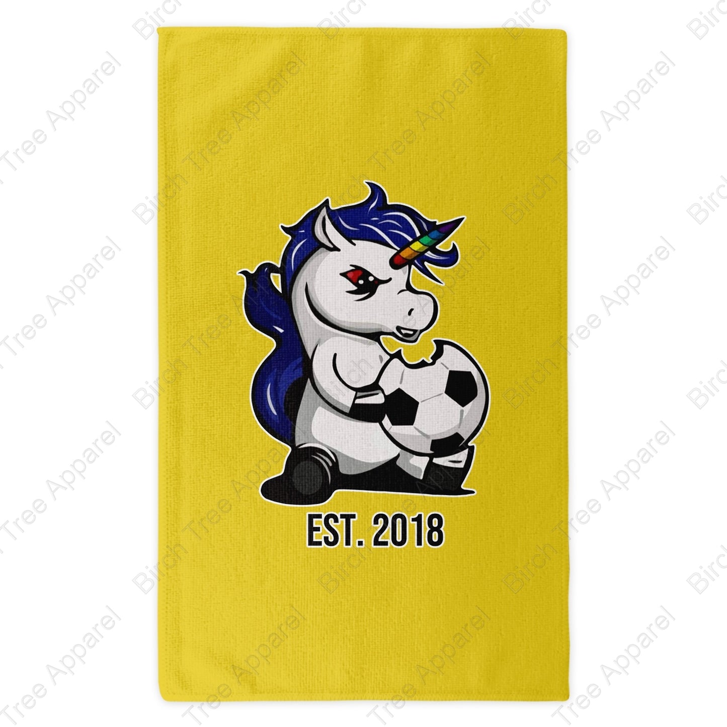 Unicorn Power Est. 2018 Rally Towel