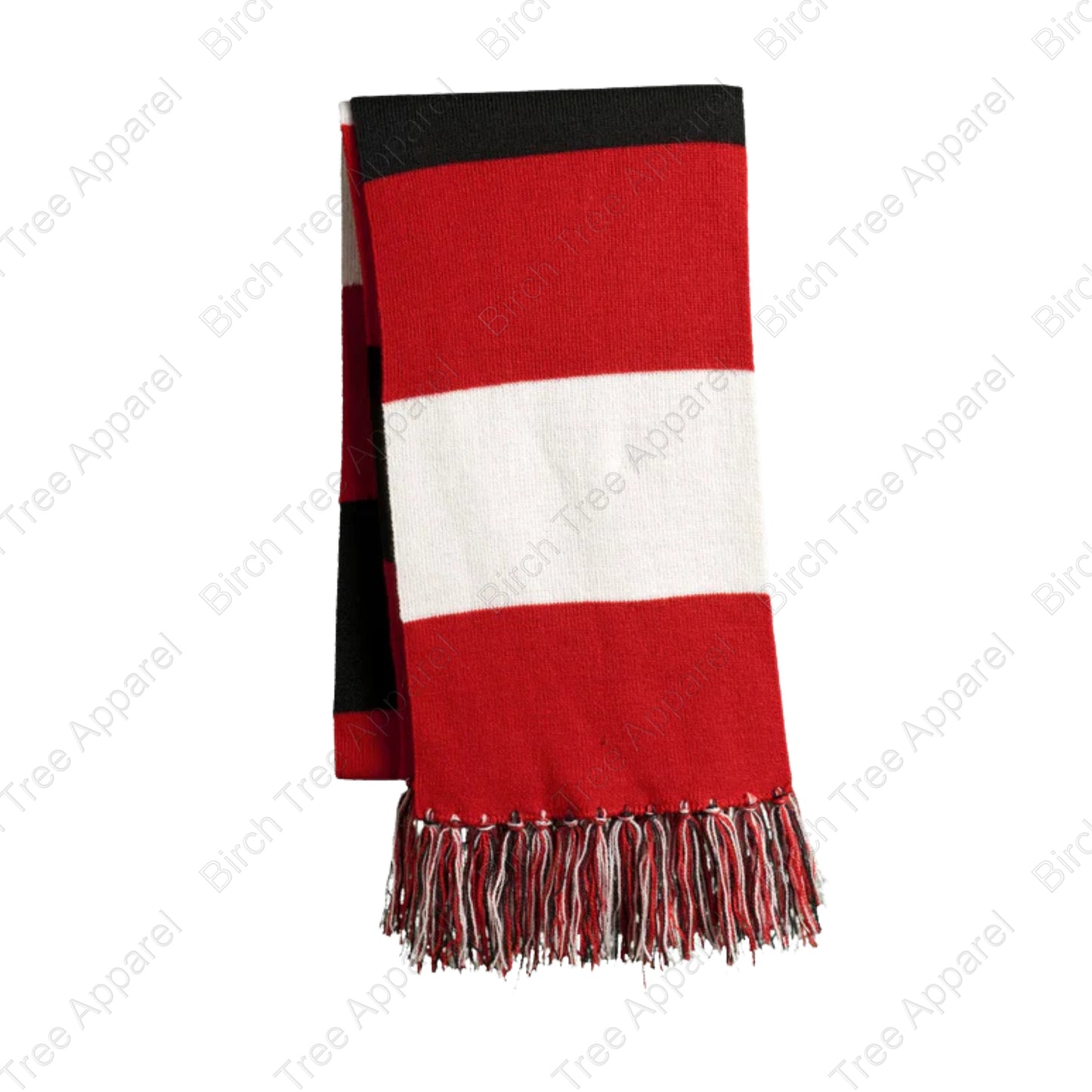 Winter Scarf - ASB Black & Red