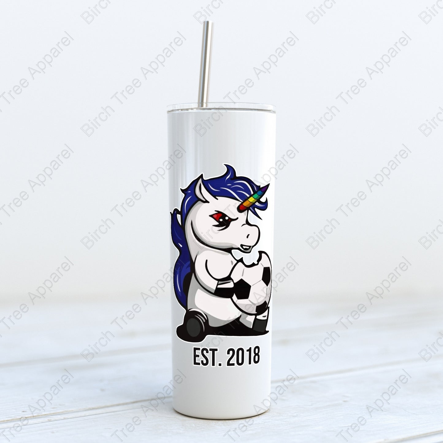 Unicorn Power Est. 2018 20oz Tumbler