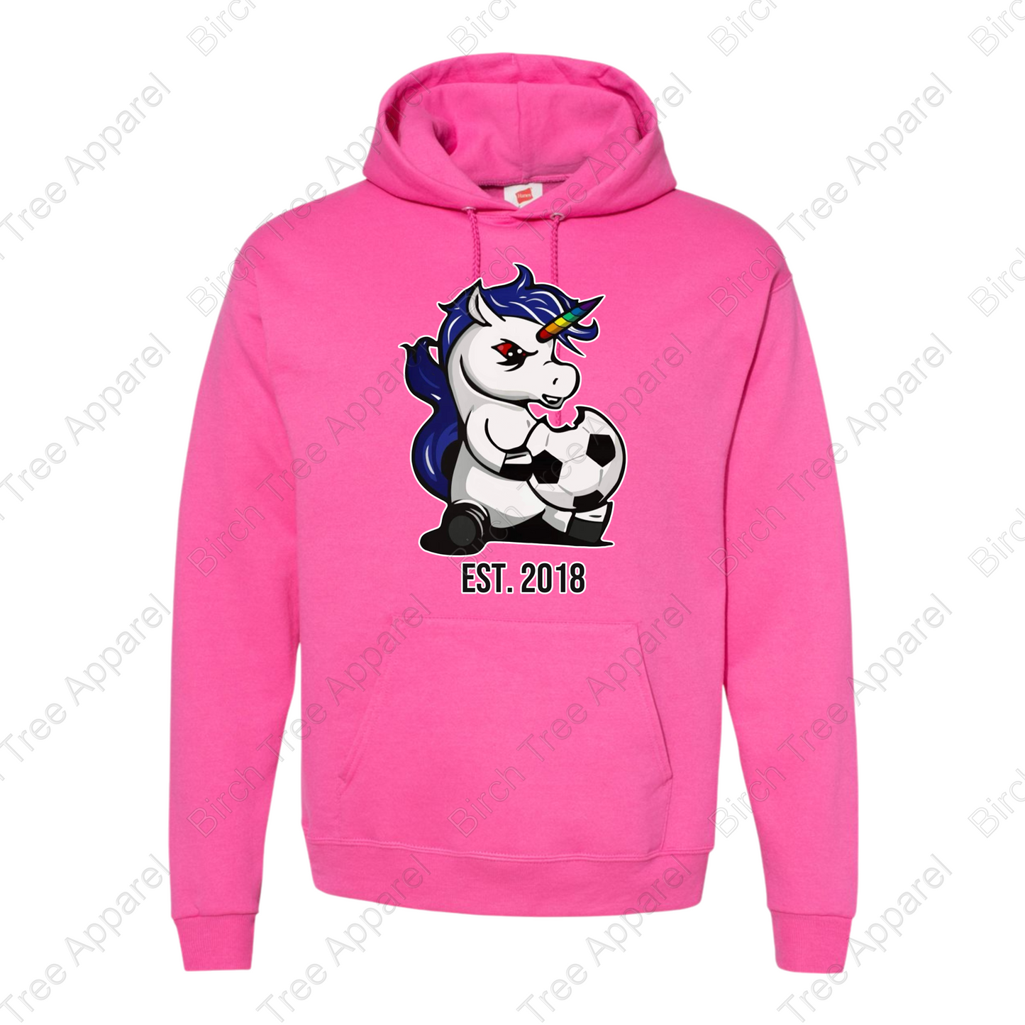 Unicorn Power Est. 2018 Hoodie