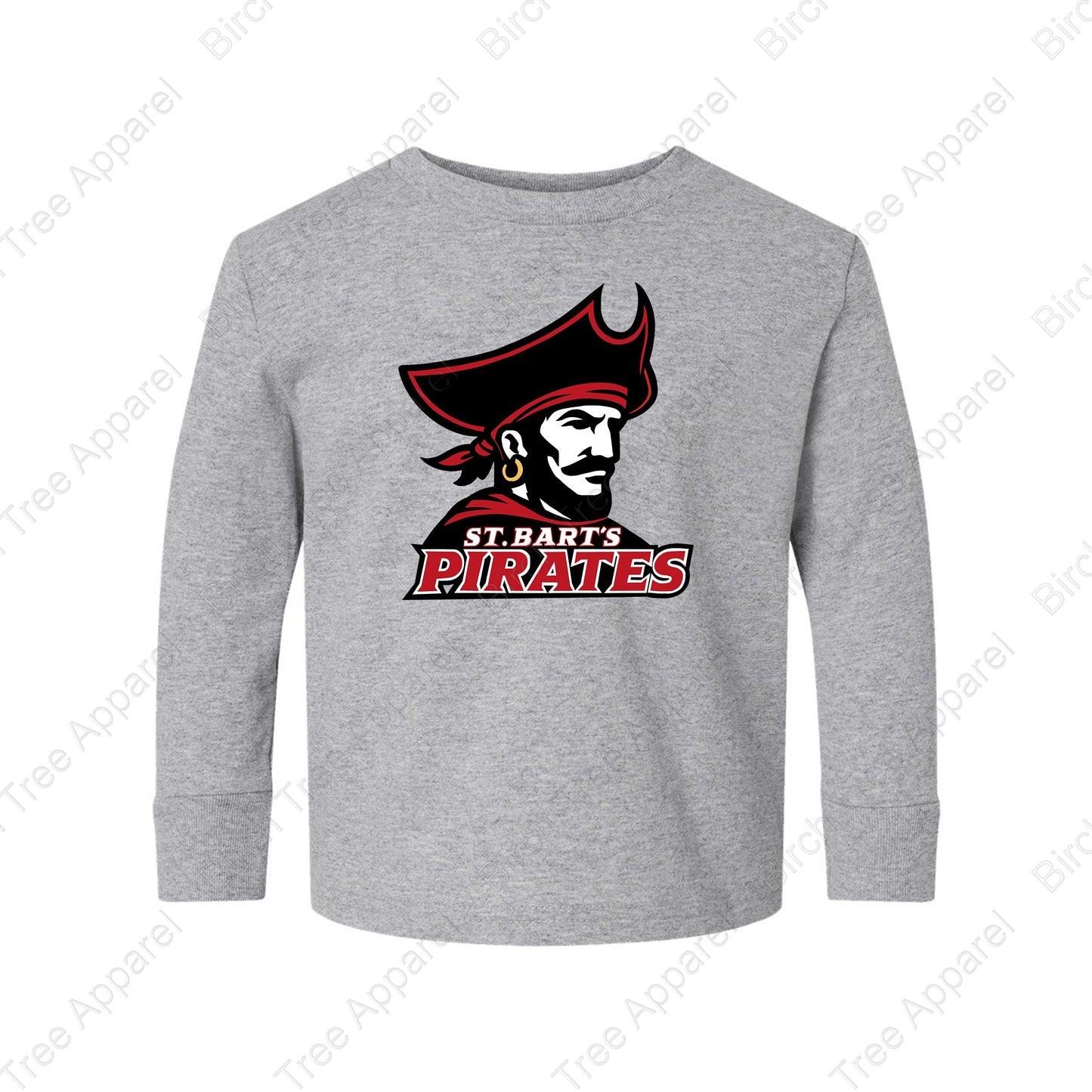 Long Sleeve Shirt - St. Barts Pirate (Littles)