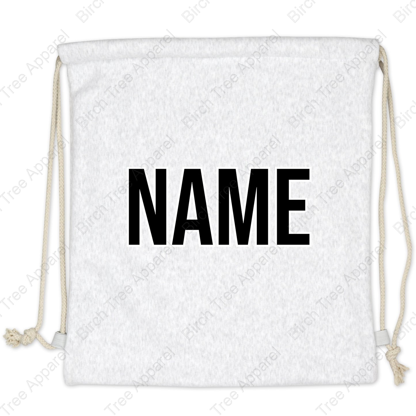 Unicorn Power Est. 2018 Sweatshirt Fleece Drawstring Bag