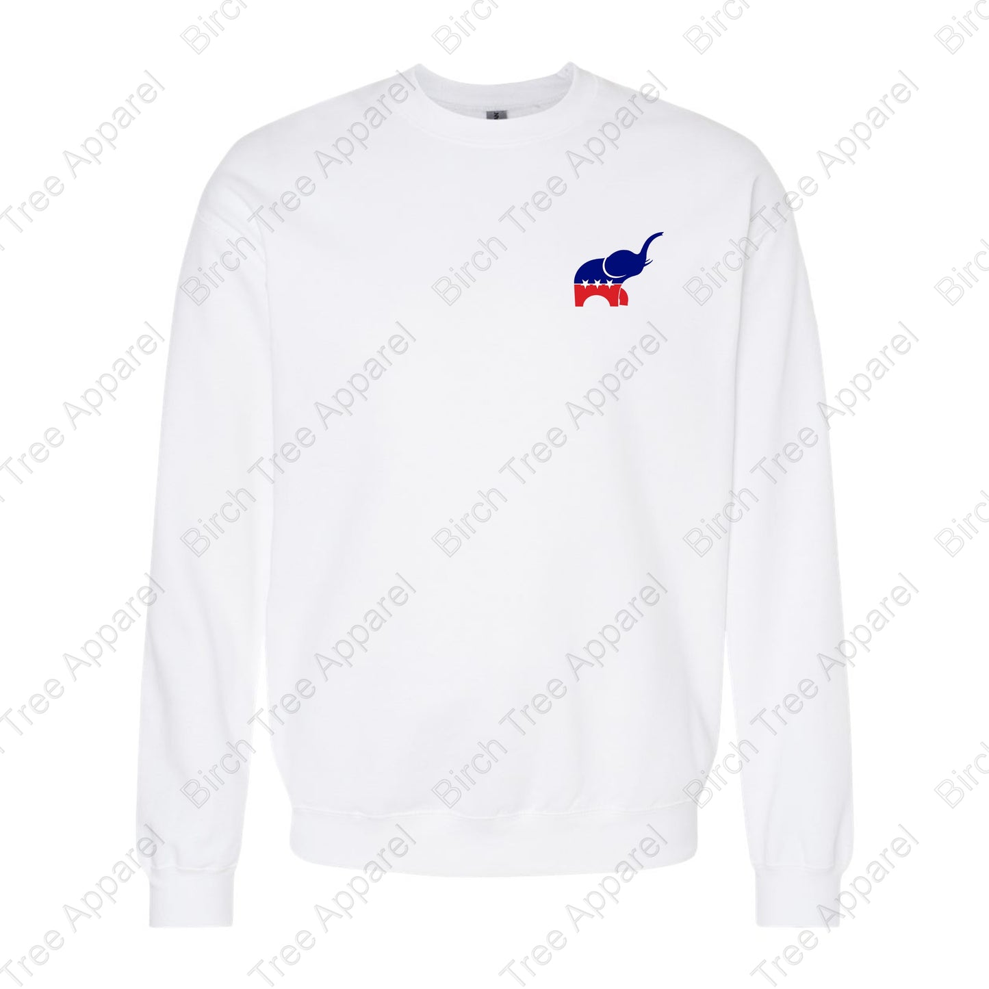 Crewneck - GOP Elephant w. Strongsville GOP on Back