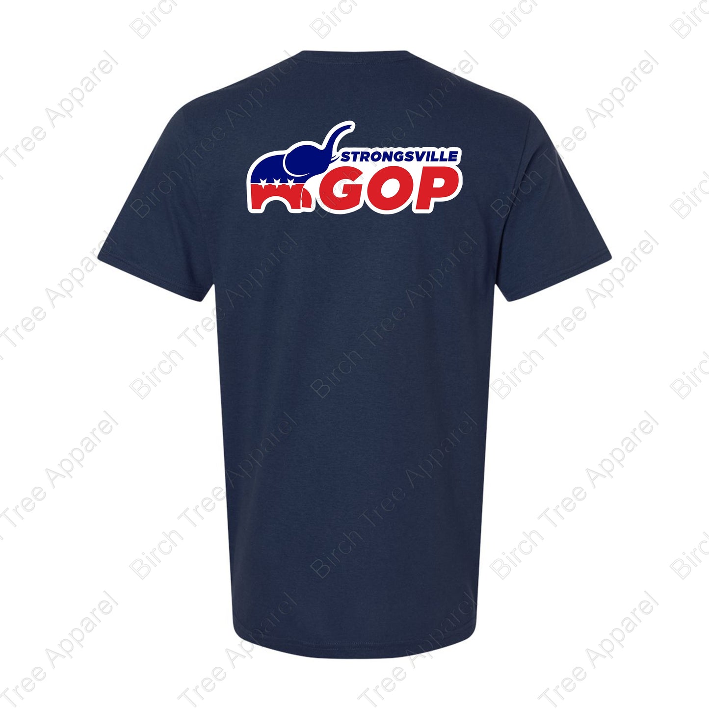 T-Shirt - GOP Elephant w. Strongsville GOP on Back