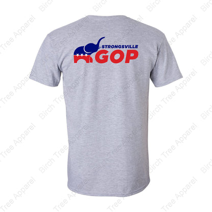 T-Shirt - GOP Elephant w. Strongsville GOP on Back