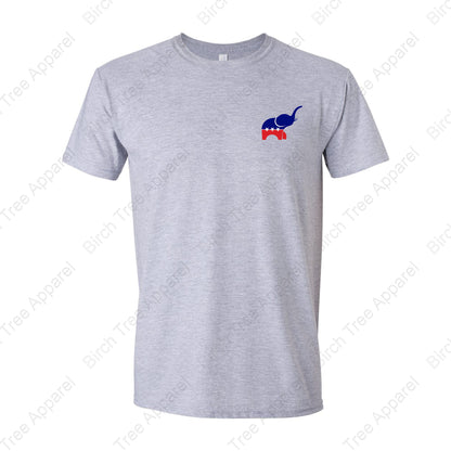 T-Shirt - GOP Elephant w. Strongsville GOP on Back