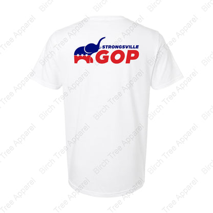 T-Shirt - GOP Elephant w. Strongsville GOP on Back