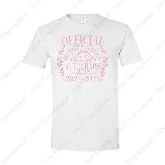 School Autograph Coquette Bow T-Shirt