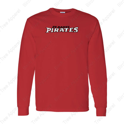 Long Sleeve Shirt - St. Barts Pirates (Youth & Adult)