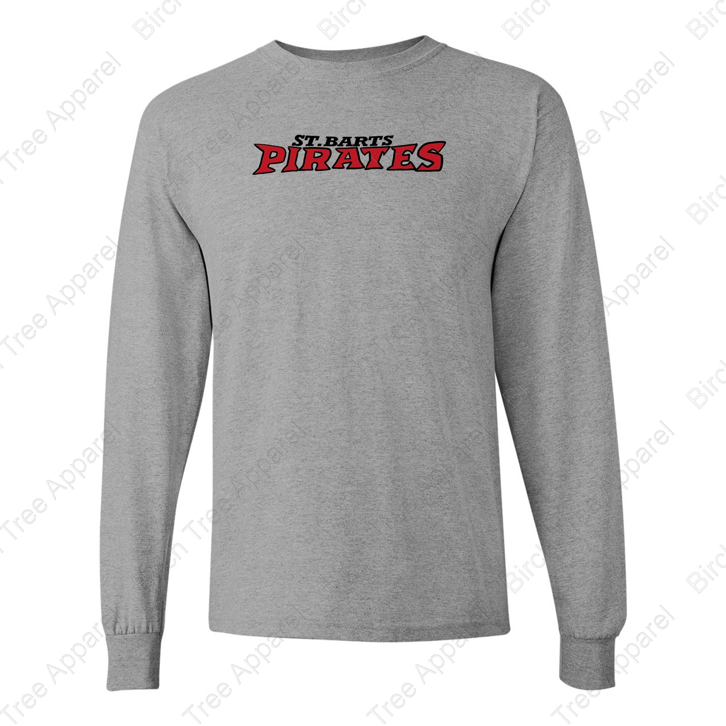 Long Sleeve Shirt - St. Barts Pirates (Youth & Adult)
