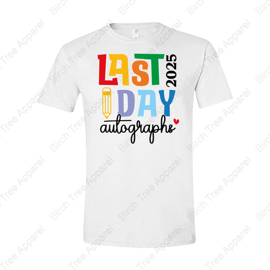 School Autograph Rainbow T-Shirt