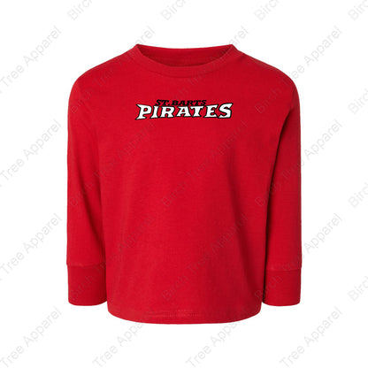 Long Sleeve Shirt - St. Barts Pirates (Littles)