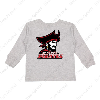 Crewneck - St. Barts Pirates w. Pirate On Back (Littles)