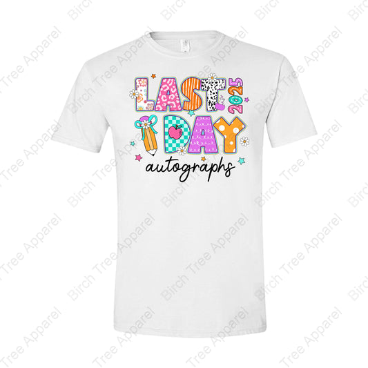 School Autograph Doodle T-Shirt