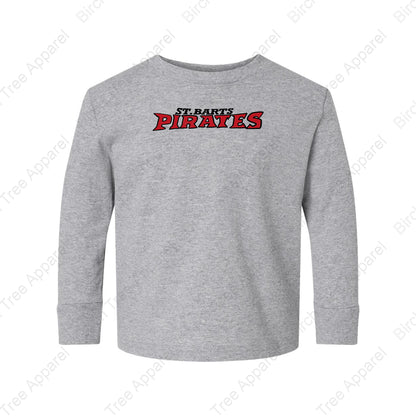 Long Sleeve Shirt - St. Barts Pirates (Littles)