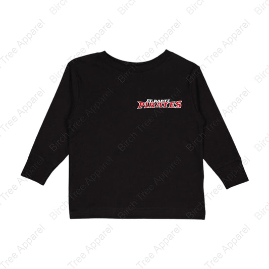 Crewneck - St. Barts Pirates w. Pirate On Back (Littles)
