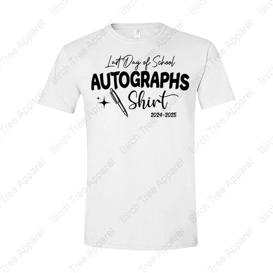 School Autograph T-Shirt