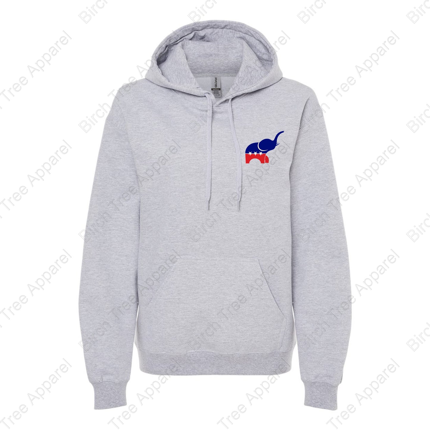 Hoodie - GOP Elephant w. Strongsville GOP on Back