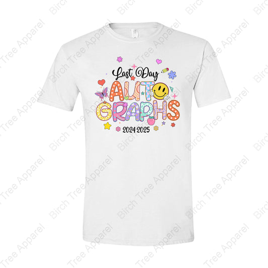 School Autograph Smiley T-Shirt