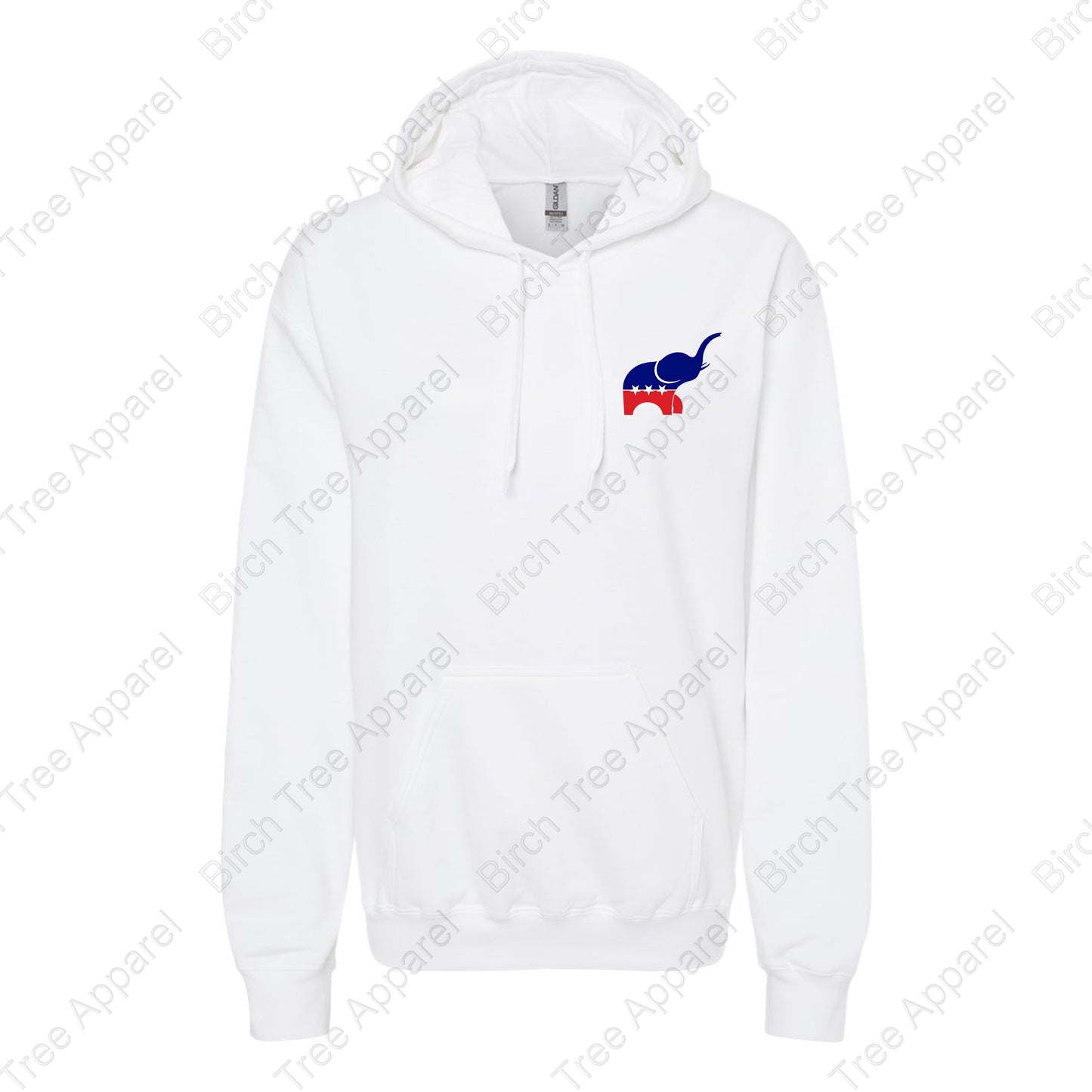Hoodie - GOP Elephant w. Strongsville GOP on Back