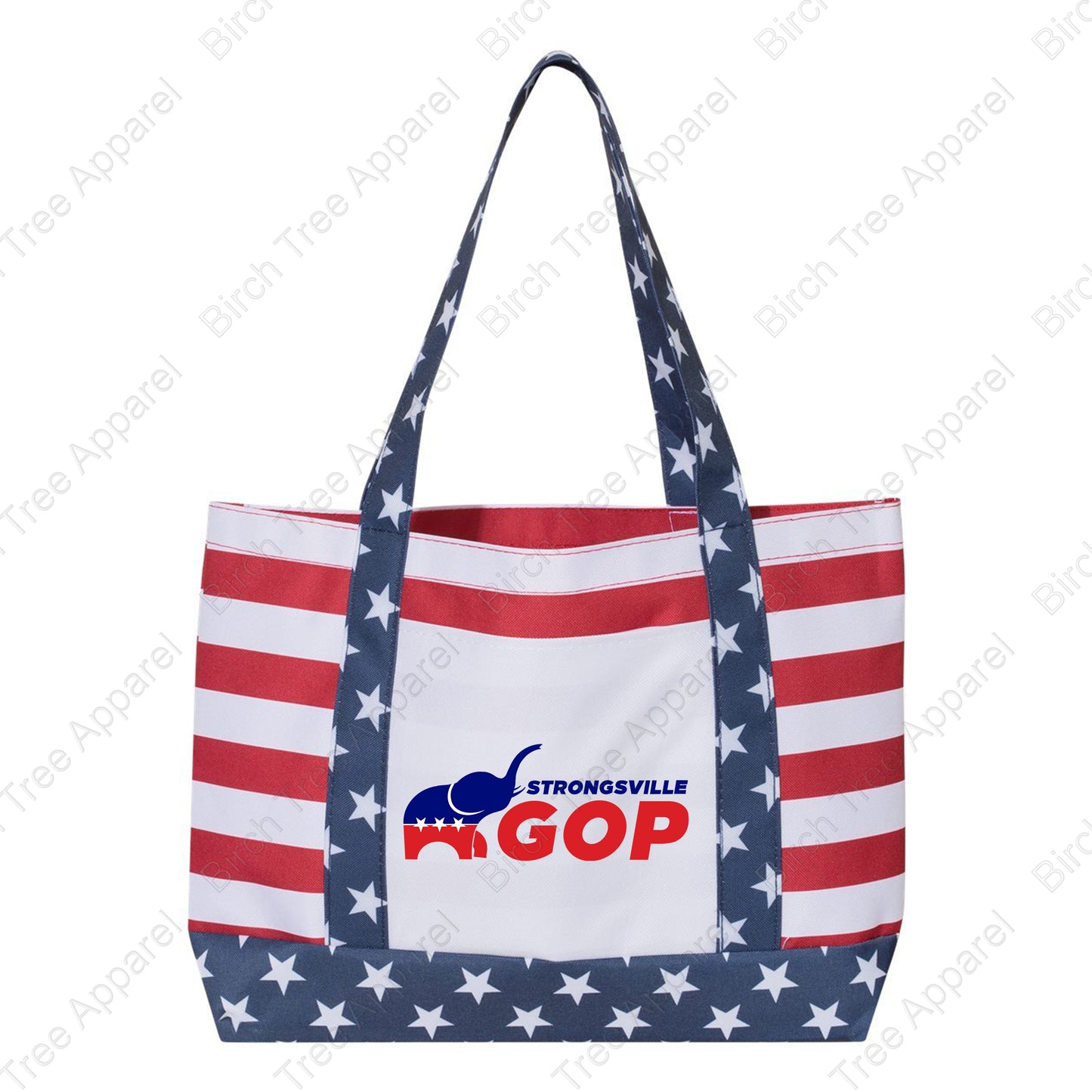 Patriotic Canvas Bag - Strongsville GOP