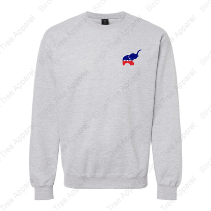 Crewneck - GOP Elephant w. Strongsville GOP on Back