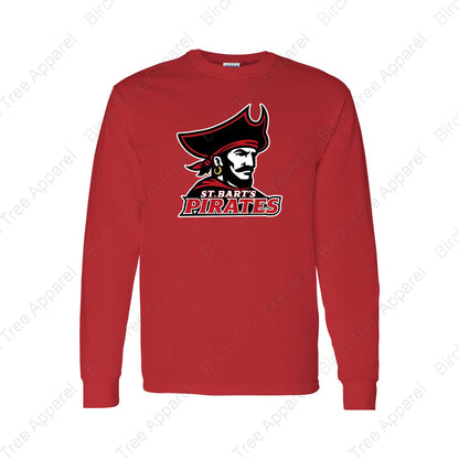 Long Sleeve Shirt - St. Barts Pirate (Youth & Adult)