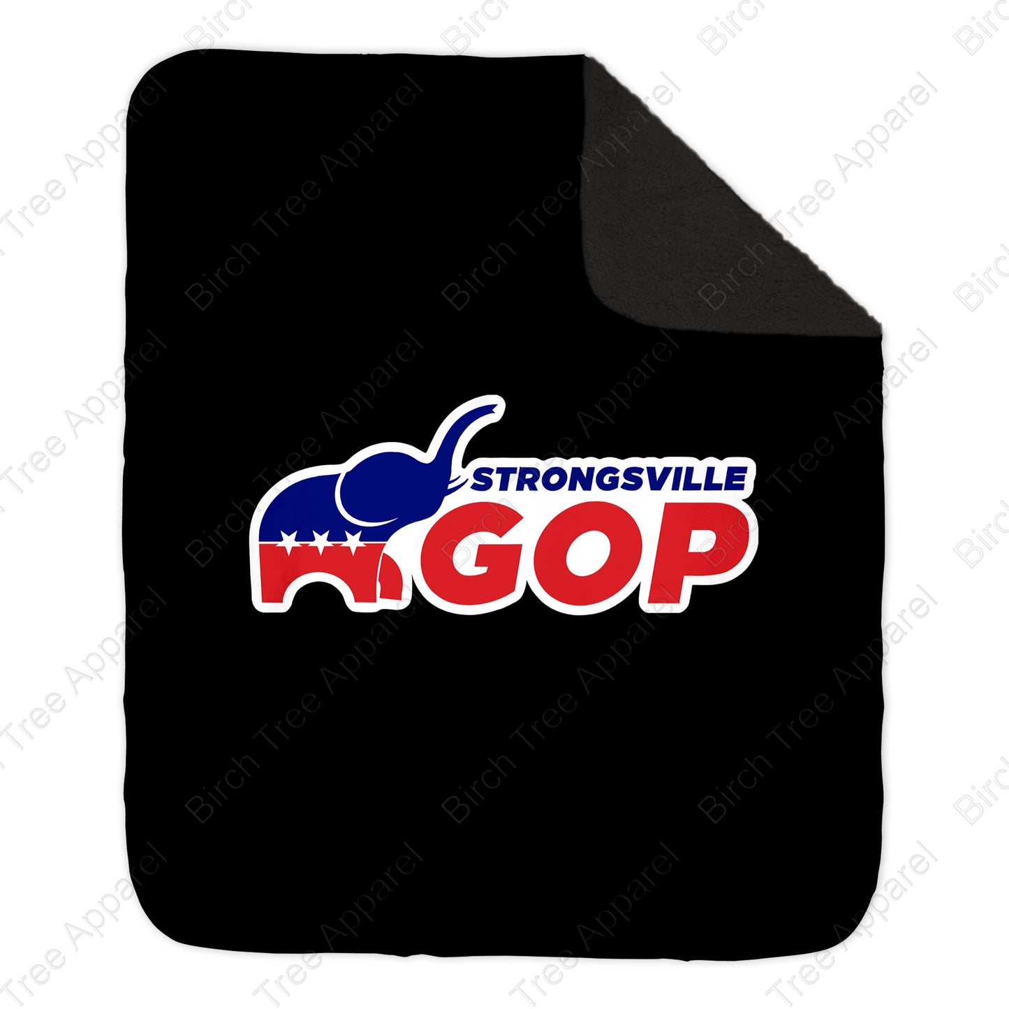 Blanket (Sherpa OR Minky) - Strongsville GOP