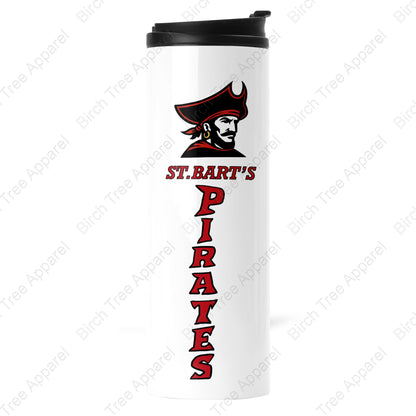 Tumbler (30oz) - St. Barts Pirates w. Parrot OR Pirate