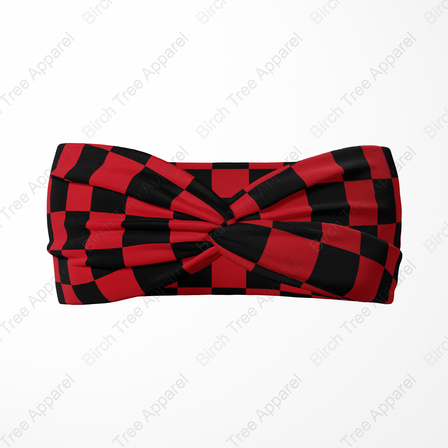 Twist Headbands - St. Barts Black & Red (Littles, Youth & Adult)
