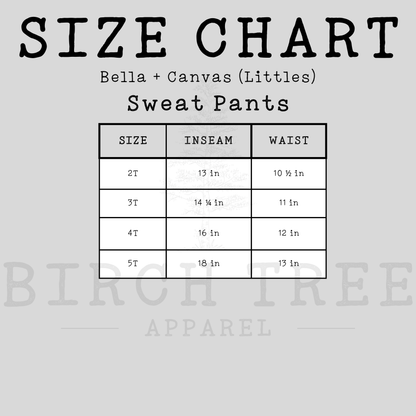 Sweatpants - St. Bart Pirate OR ASB Parrot (Littles, Youth & Adult)