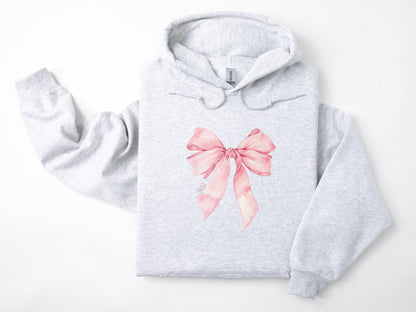 NRDA Ballerina Ribbon Coquette Bow Hoodie