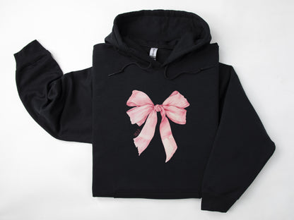 NRDA Ballerina Ribbon Coquette Bow Hoodie