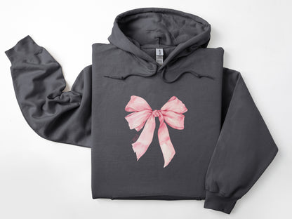 NRDA Ballerina Ribbon Coquette Bow Hoodie