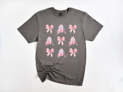 NRDA Bow & Ballerina Slippers T-Shirt