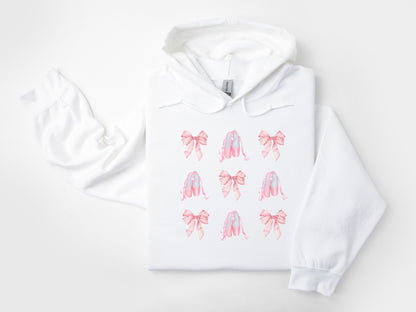 NRDA Bow & Ballerina Slippers Hoodie