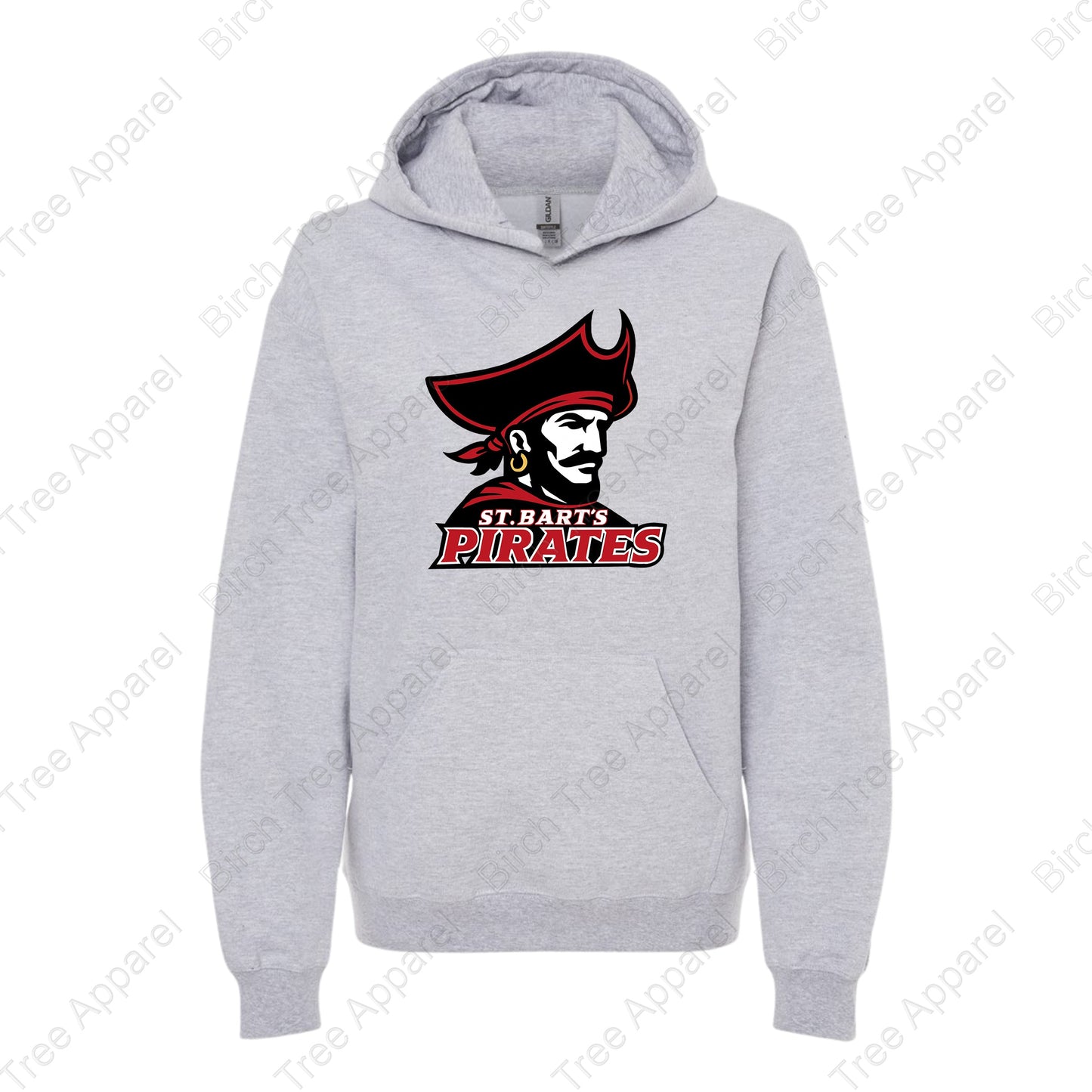 Hoodie - St. Barts Pirate (Youth & Adult)