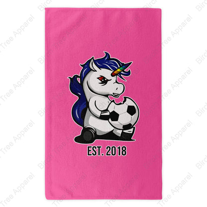 Unicorn Power Est. 2018 Rally Towel