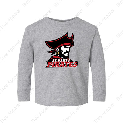 Long Sleeve Shirt - St. Barts Pirate (Littles)