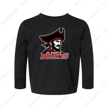 Long Sleeve Shirt - St. Barts Pirate (Littles)