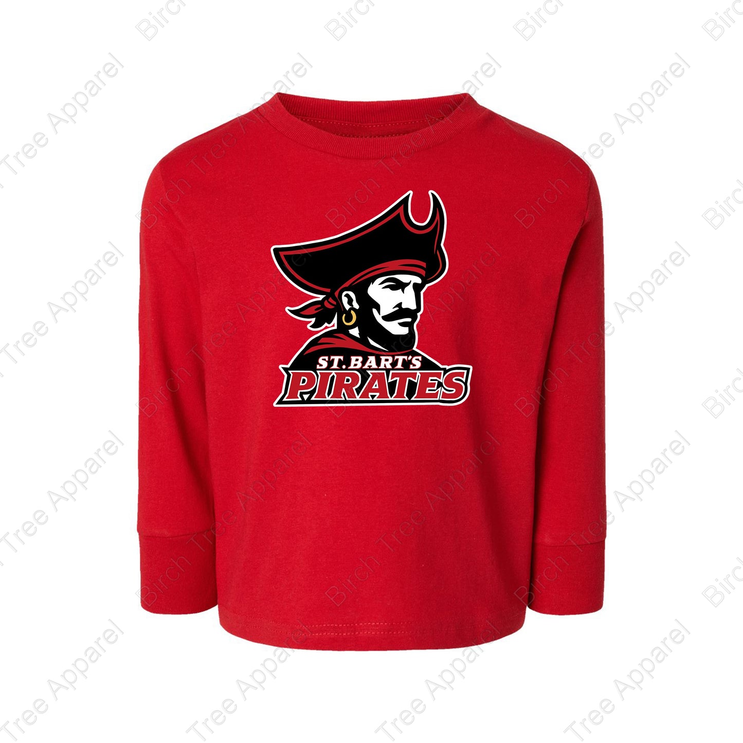 Long Sleeve Shirt - St. Barts Pirate (Littles)