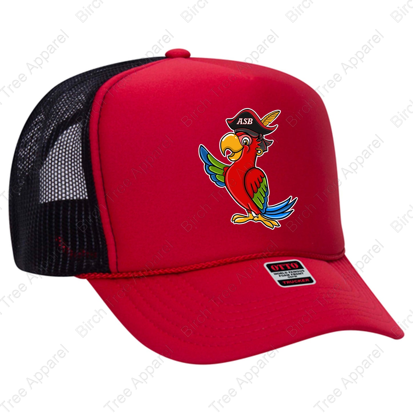 Otto Trucker Hats - ASB Parrot (Youth & Adult)