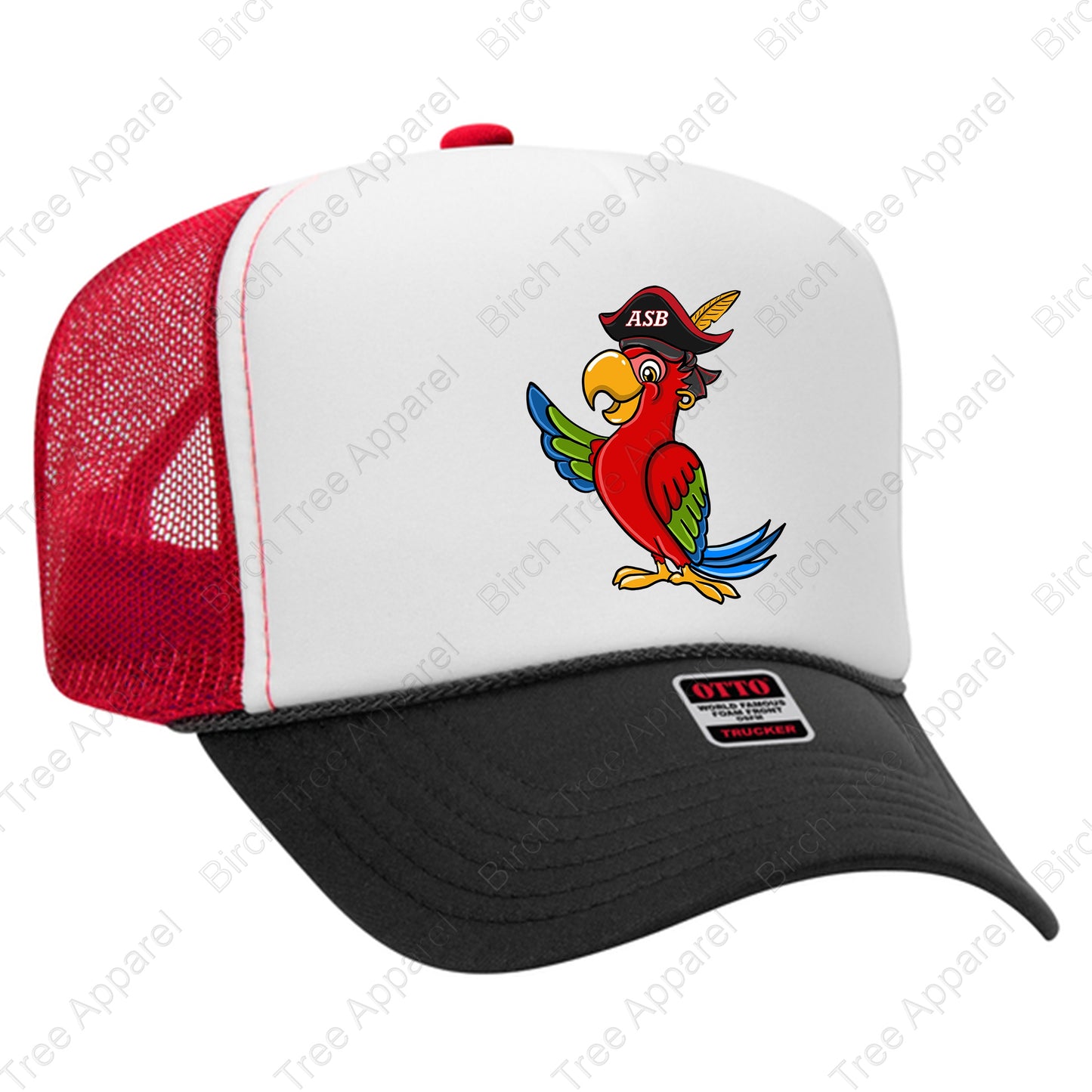 Otto Trucker Hats - ASB Parrot (Youth & Adult)