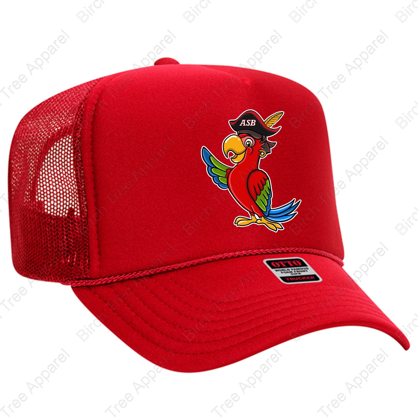 Otto Trucker Hats - ASB Parrot (Youth & Adult)